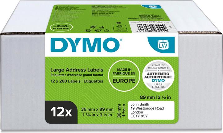 Image du produit Dymo Étiquettes (8.90 cm)