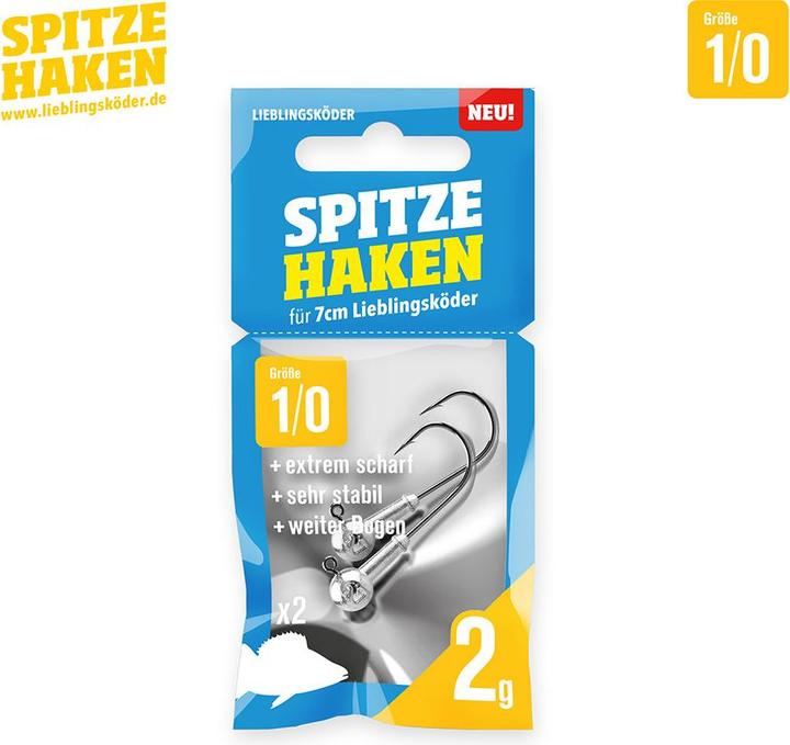 Lieblingsköder Spitze Haken Jigkopf