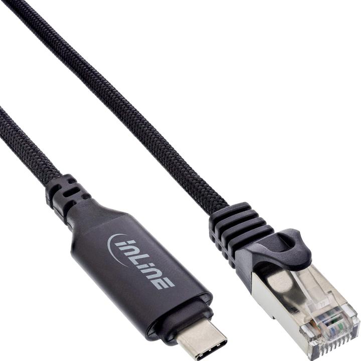 Produktbild InLine USB 3.2 Netzwerkadapter Kabel (USB-C 3.2 Gen 1, RJ45 (1x))