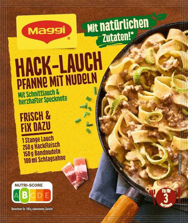 Produktbild Maggi FIX Hack Lauch Pfanne Mit Nudeln (42 g)