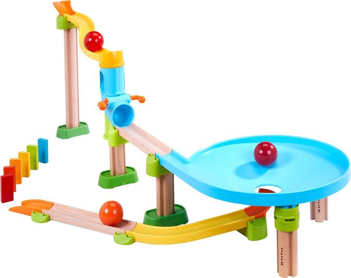 Actual product image Haba Kullerbü marble run and extensions