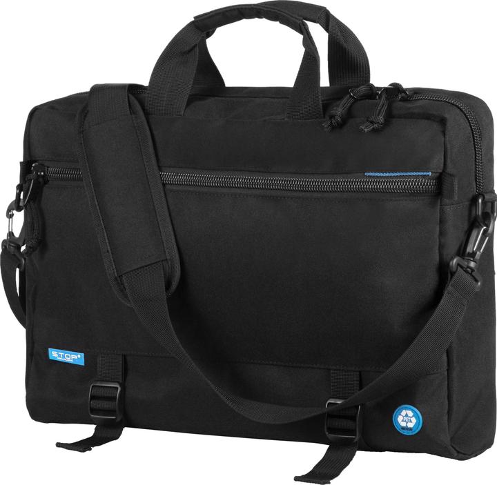 Produktbild Lightpak Laptoptasche 7,60cm (3") 1 RPET Kunstfaser schwarz (11 l)