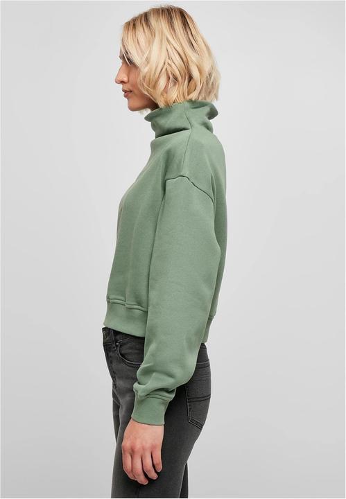 Produktbild Urban Classics Ladies Organic Short High Neck Crew (5XL)