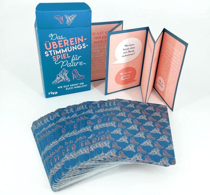 Produktbild Das Übereinstimmungsspiel für Paare (Deutsch, Riva Verlag, 2021)