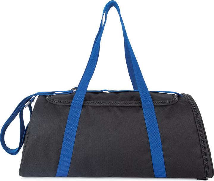 black/royal blue