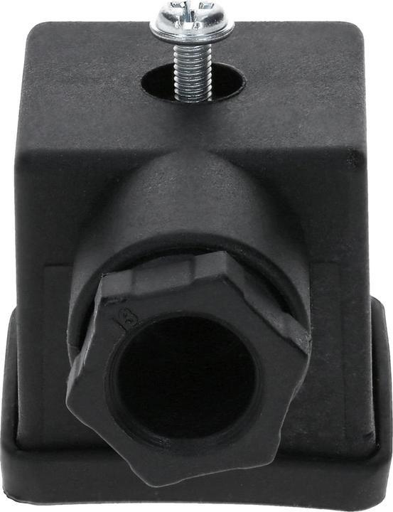 Produktbild Kalitec 5 Stück Ventilstecker Bauform A schwarz 3 polig I Kontaktfläche 27 x 27 mm² I PG9 I Kontaktt