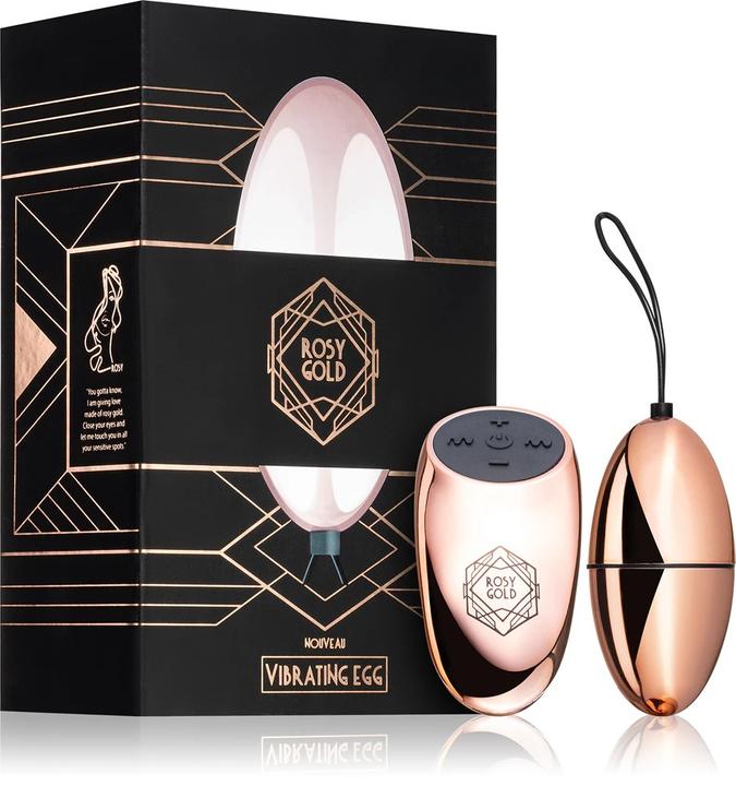Actual product image Rosy Gold Vibrating Egg