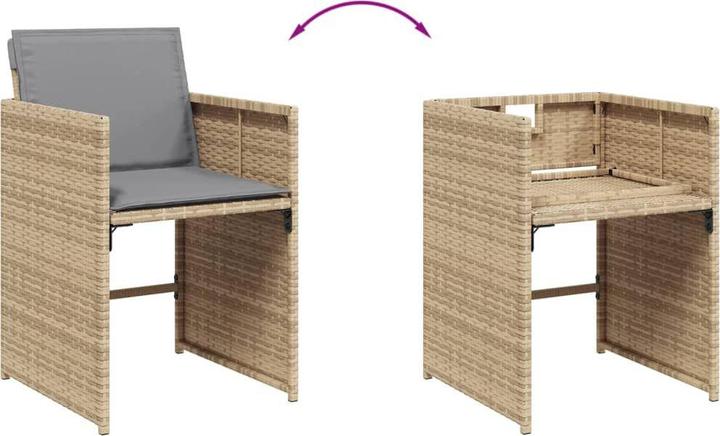Produktbild vidaXL Garten Essgruppe (330 x 106 x 73 cm)