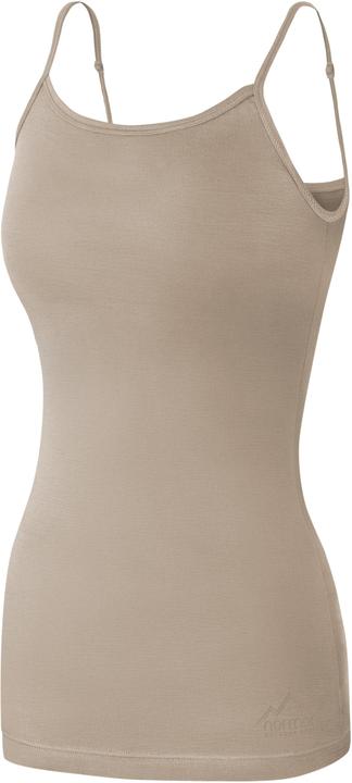 Actual product image Normani Damen Merino Top mit Spagettiträgern „Kyneton" - 9673 (XS)