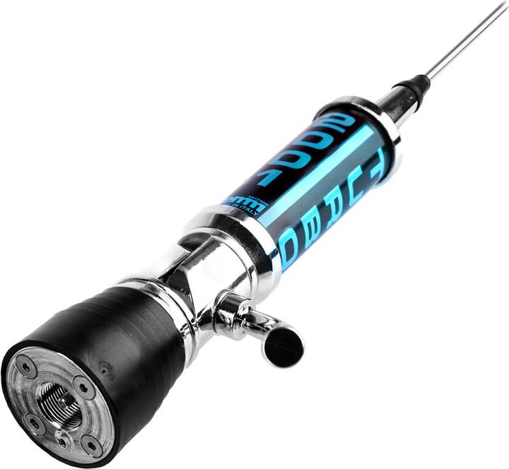 Actual product image Lemm CB antenna Turbo 2001 CENTROTETTO AT2001PL without cable, length 200 cm, gain 6.5 dB, 26-28.5