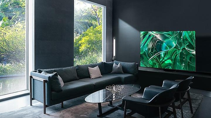 Produktbild Samsung SAMS GQ-65S95C OLED TCS SMA UHD 163 GQ65S95CATXZG (65", S95C, OLED, 4K)