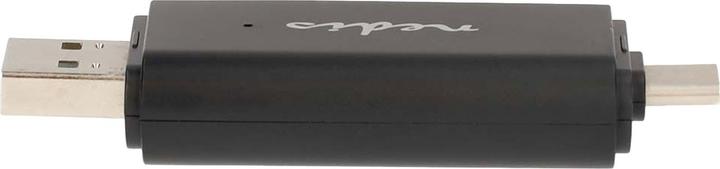 Produktbild Nedis Kartenleser | microSD (TF) / microSDHC (TF) / microSDXC (TF) / SD / SDHC / SDXC | USB 3.2 Gen1 (USB-C 3.2 Gen 1)