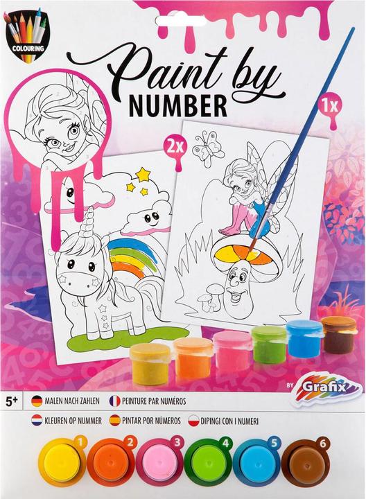 Actual product image Grafix Painting by numbers - Animals