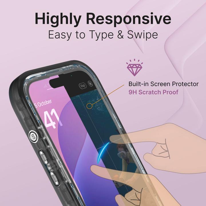 Produktbild Catalyst Total Protection Case - Wasserdichtes (10m) und Schock (Apple iPhone 16 Pro Max)