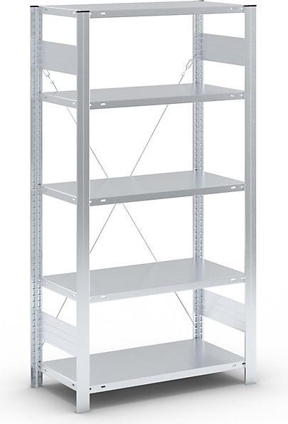 Actual product image eurokraft pro Storage boltless shelving, galvanized, medium-heavy design