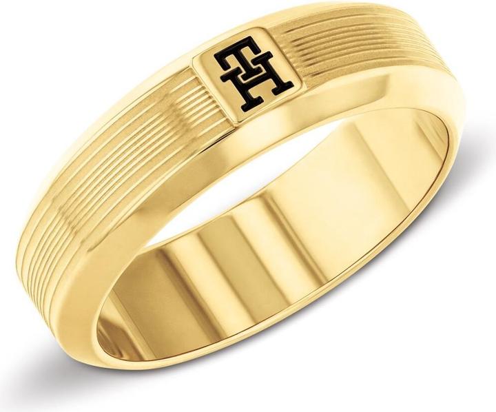 Produktbild Tommy Hilfiger Gold plated ring for men Pattern 2790575 - Circuit: 64 mm (64)