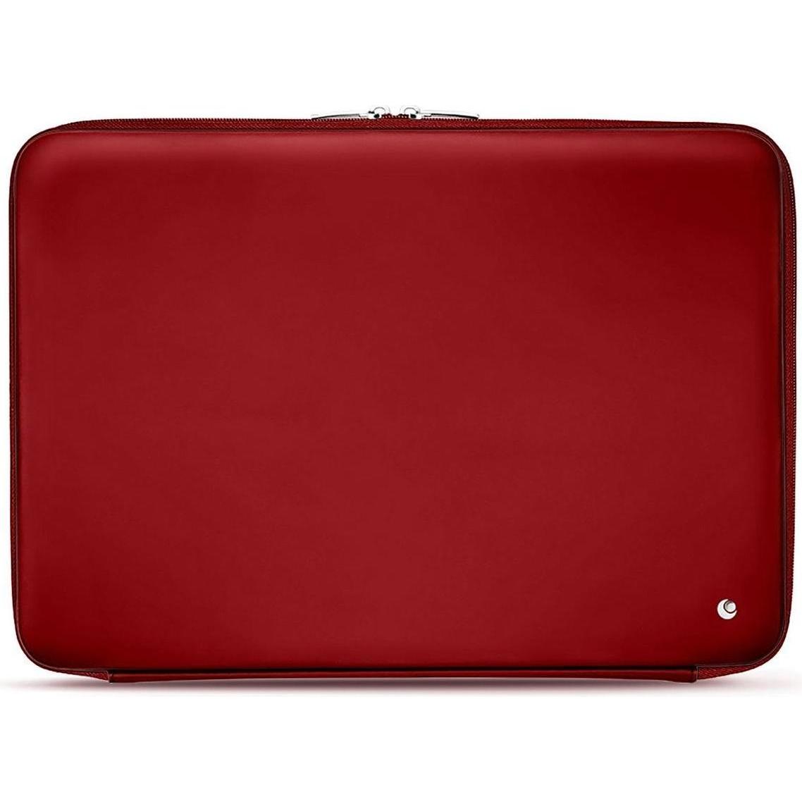 Noreve Lederhülle, Notebooktasche, Rot