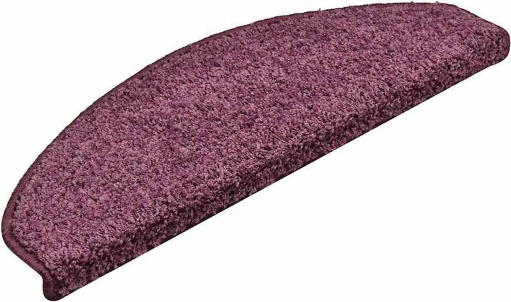 Actual product image vidaXL Step mats 30 pcs. Dark purple 65x21x4 cm (65 x 21 x 4 cm)