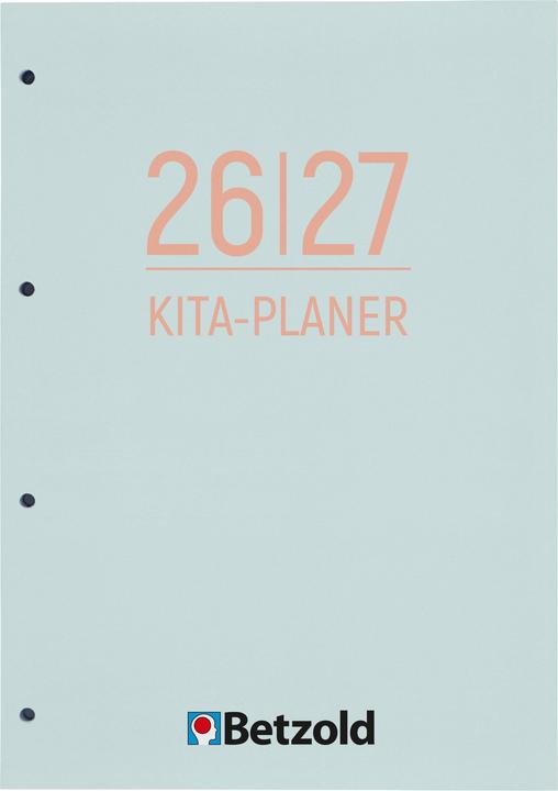 Betzold Kita-Planer, Loseblattsammlung DIN A4 (A4, 1 Woche / 2 Seiten)