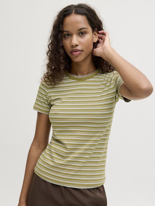 Actual product image JJXX Jxgigi Str Ss Stripe Tee Jrs Sn (L)