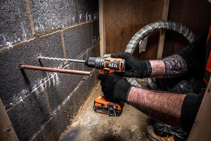 Actual product image AEG Subcompact Brushless Hammer Drill Driver, 65 Nm, 2 Speeds, 18V Battery Compatible