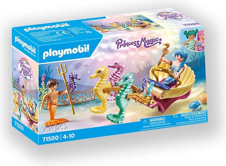 Immagine prodotto Playmobil 71500 Carrozza sirena cavalluccio marino (71500, Playmobil Principessa Magica)
