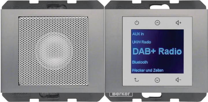 Actual product image Berker 30807004 (DAB+, KW, Bluetooth)