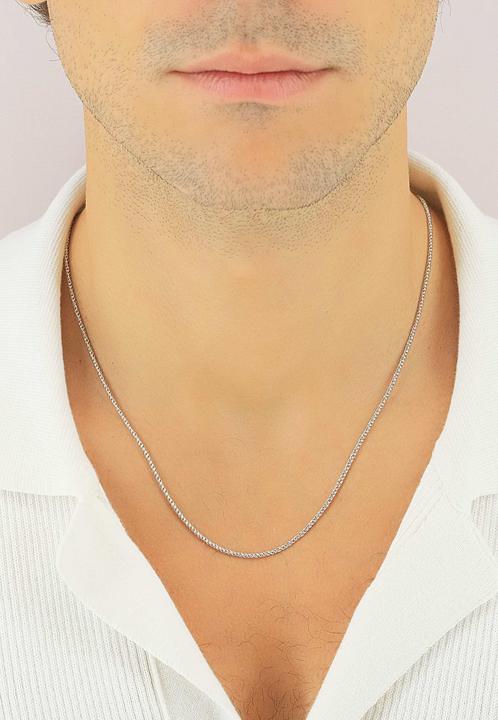 Image du produit Muau Ancres doubles (Or blanc 750/18K, 50 cm)