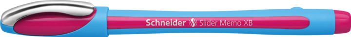 Produktbild Schneider Kugelschreiber Slider Memo (Pink, Blau, 10 x)