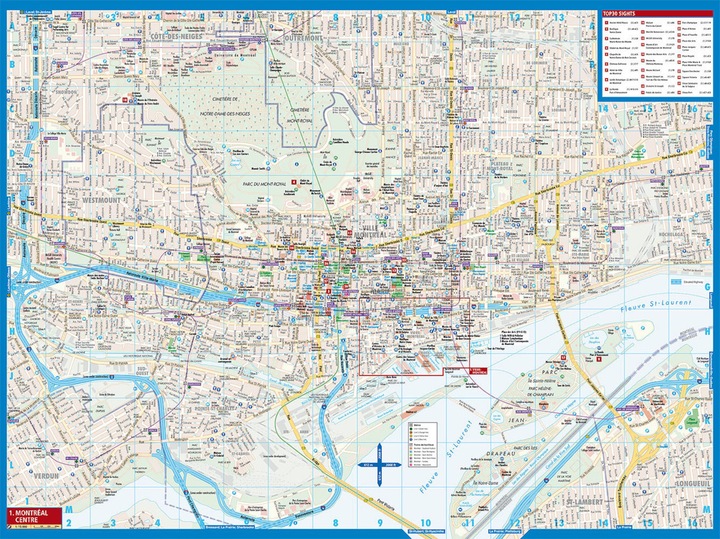 Immagine prodotto Mappa Montreal