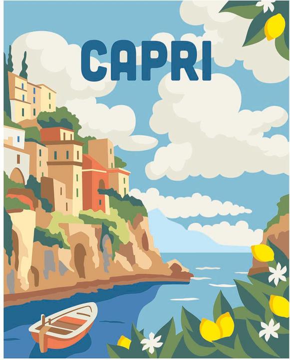 Produktbild Ravensburger CreArt Adults Trend - Capri