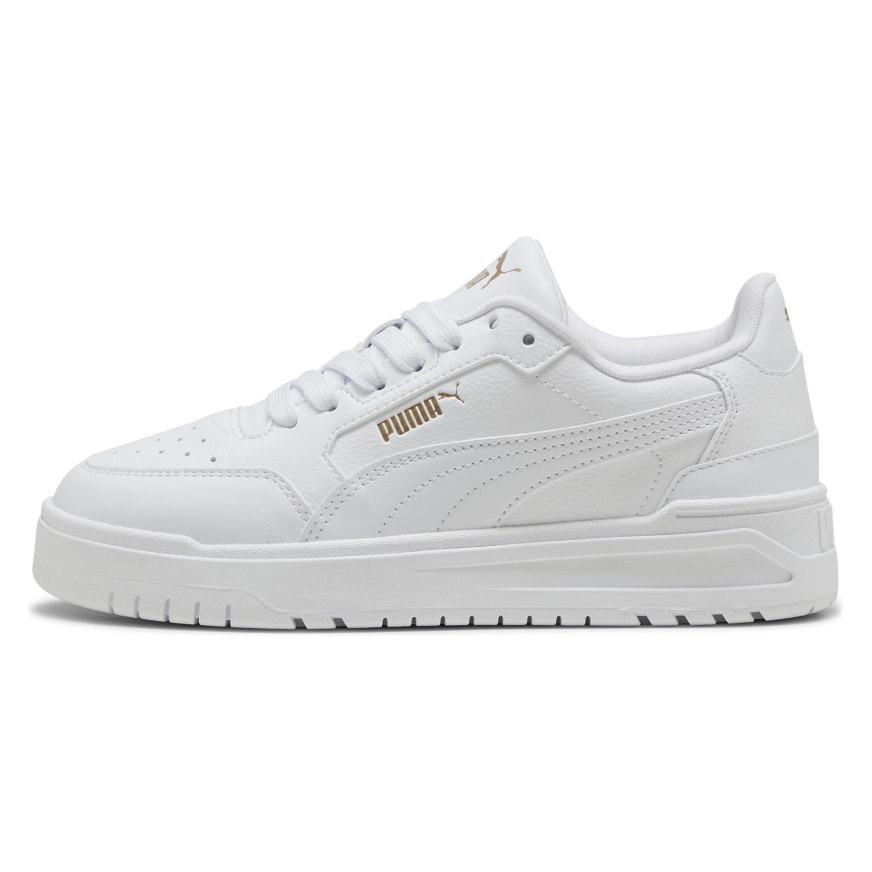 Puma, Jongens, Sneakers, Shuffle Downtown Lo Jr, Wit, (38)