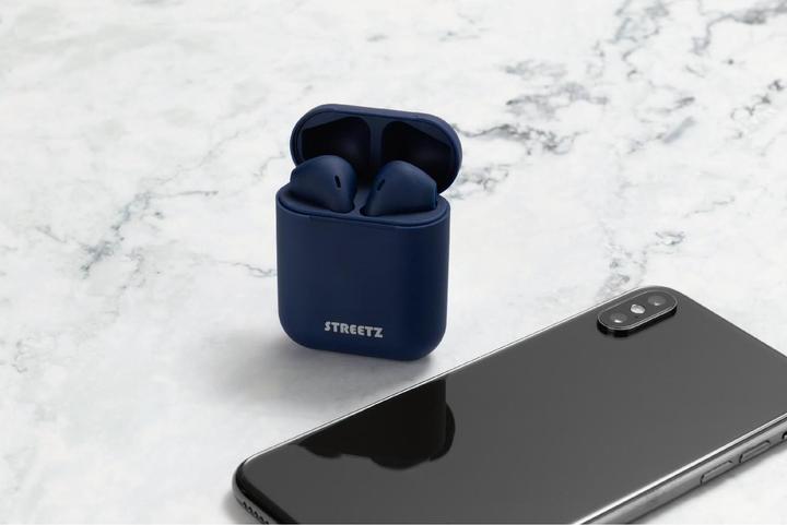 Actual product image Streetz TWS - Semi-in-ear Earbuds (No noise cancellation, 18 h, Wireless)