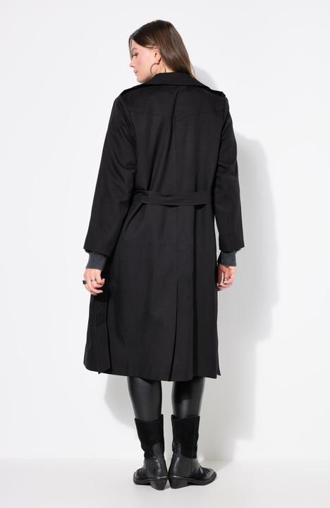 Immagine prodotto Studio Untold Trench dal taglio svasato con revers (58)