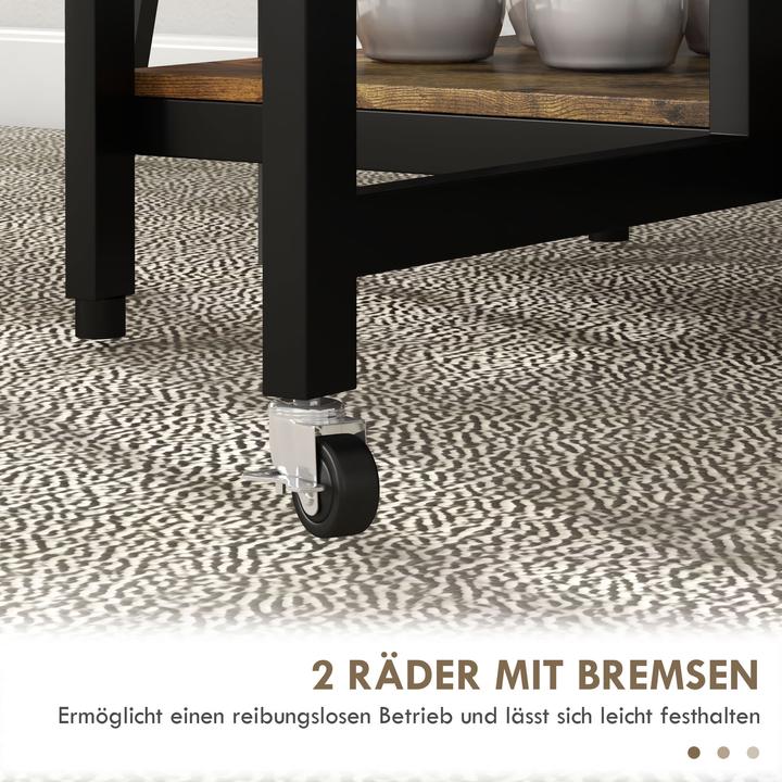 Produktbild Homcom Klappesszimmertisch (140 x 80 x 75 cm)