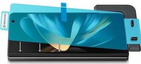 Actual product image Samsung Fold screen protector (2 Piece, Samsung Galaxy Z Fold4)