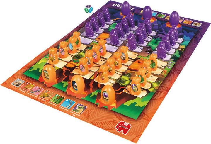 Actual product image Jumbo Stratego Junior Dinos, d/f/i (German)