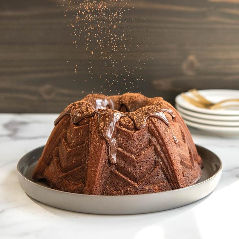 Thumbnail - 3x Nordic Ware Backform Marquee Bundt Pan, Backform, Gold
