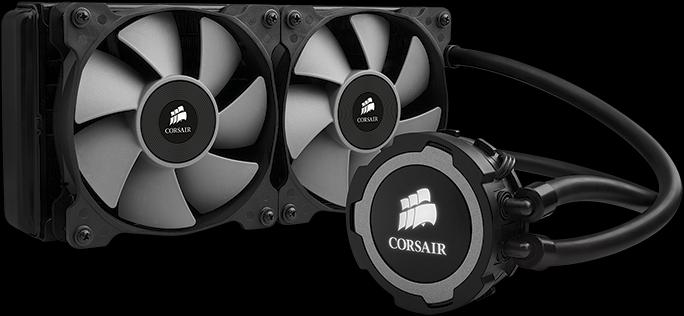 Actual product image Corsair H105