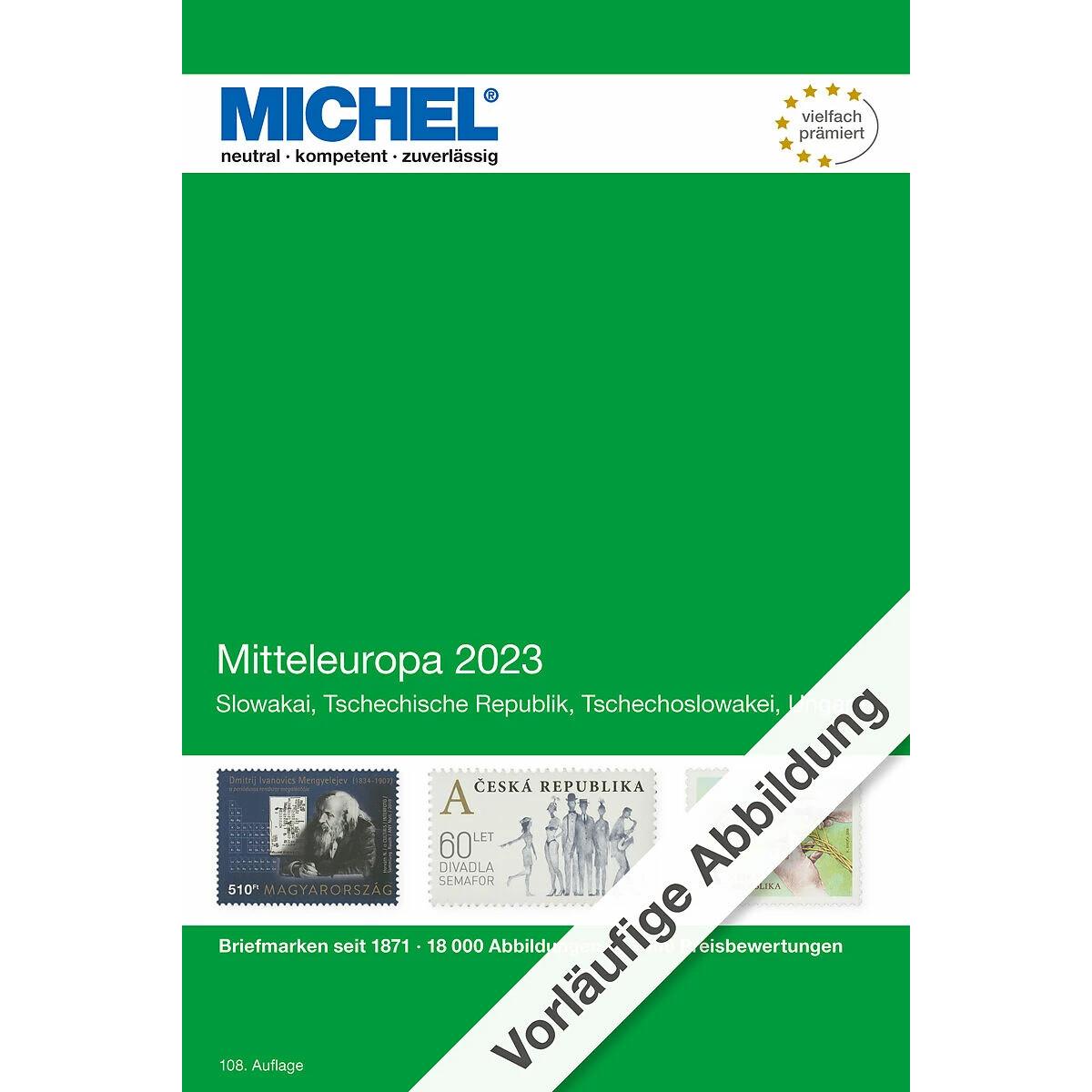 Mitteleuropa 2023, Ratgeber von MICHEL-Redaktion