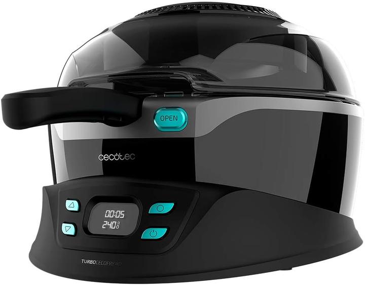 Actual product image Cecotec Hot air fryer Turbo Cecofry 4D Healthy 1350 W Blue Black 3 L