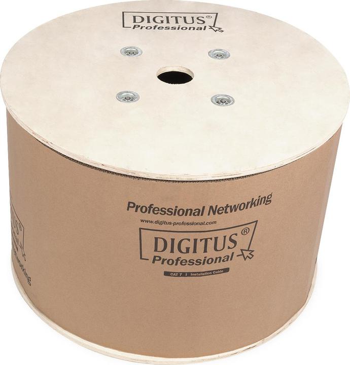 Produktbild Digitus Cat.7 S/FTP Verlegekabel, 1000 m, simplex, Cca (SFTP, CAT7)