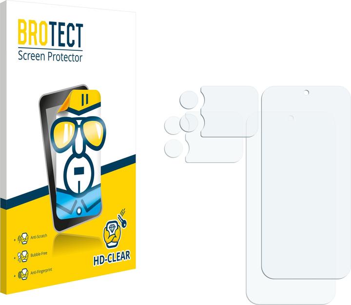 Actual product image BROTECT Screen Protector Clear (2 pcs., Apple iPhone 17 Pro Max)