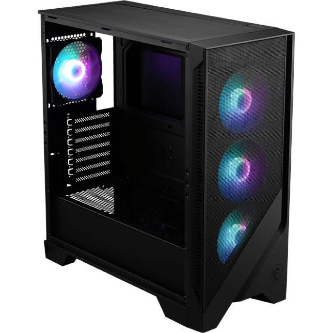 Thumbnail - MSI GEH Midi MAG Forge 320R Airflow (Mini-ITX, mATX, ATX), PC Gehäuse, Schwarz