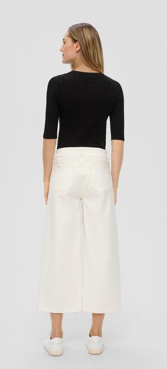 Produktbild s.Oliver Strickpullover Gerippter Pullover aus Viskosestretch (32)