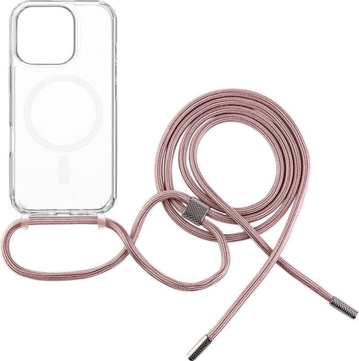 Produktbild Fixed MagPure Neck für Apple iPhone 16 Pro, pink (Apple iPhone 16 Pro)