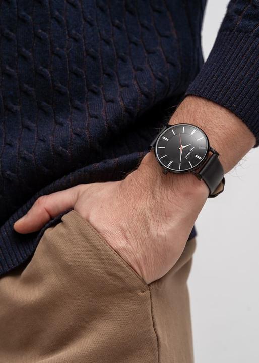 Produktbild Paul Lorens HERRENUHR – PL10401A-1A3 (zg353c) + BOX (200 mm)