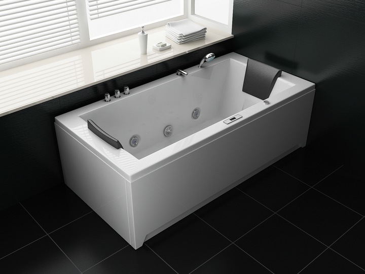 Actual product image Jet-Line Jacuzzi Villa Eugenie white (183 cm)
