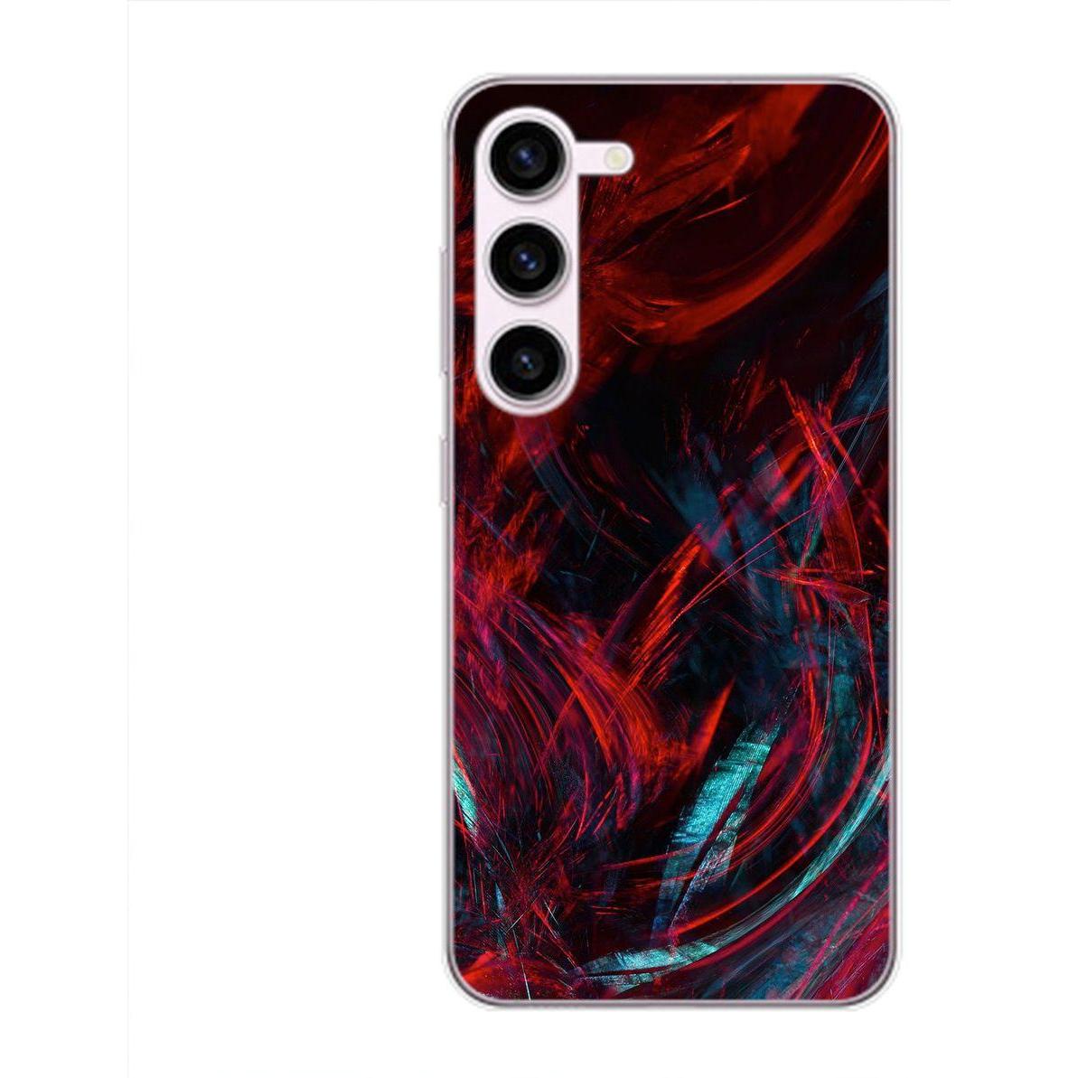König Design Hülle Handy Schutz für Samsung Galaxy S23 Case Cover Tasche Bumper Etuis TPU Neu (Samsung Galaxy S23+), Sma...