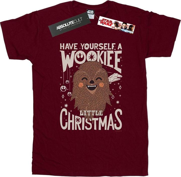 Image du produit Star Wars - T-shirt WOOKIEE LITTLE CHRISTMAS - Femme (M)